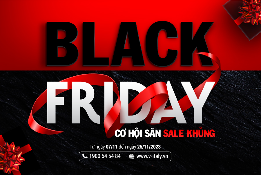 BLACK FRIDAY 2023 - SALE STORM AT V-ITALY